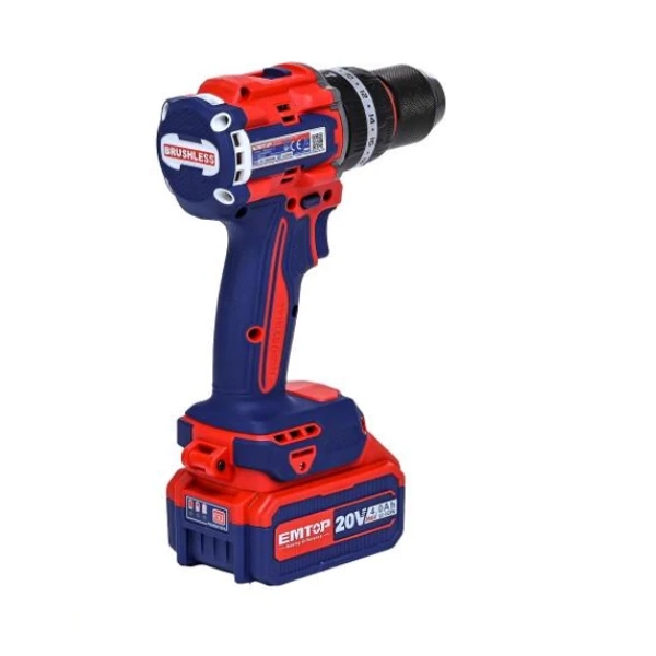 Cordless Impact Drill Driver 96 Nm Metal Chuck ECIDL20968