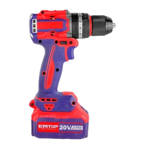 Cordless Impact Drill Driver 96 Nm Metal Chuck ECIDL20968