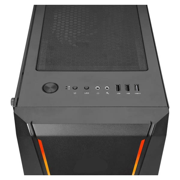 Rampage X-FORCE 600W 80 Plus Bronze Gaming Case