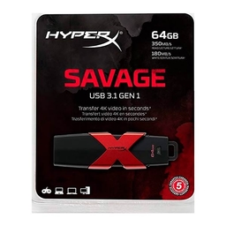 Kingston HyperX Savage 64GB USB Drive