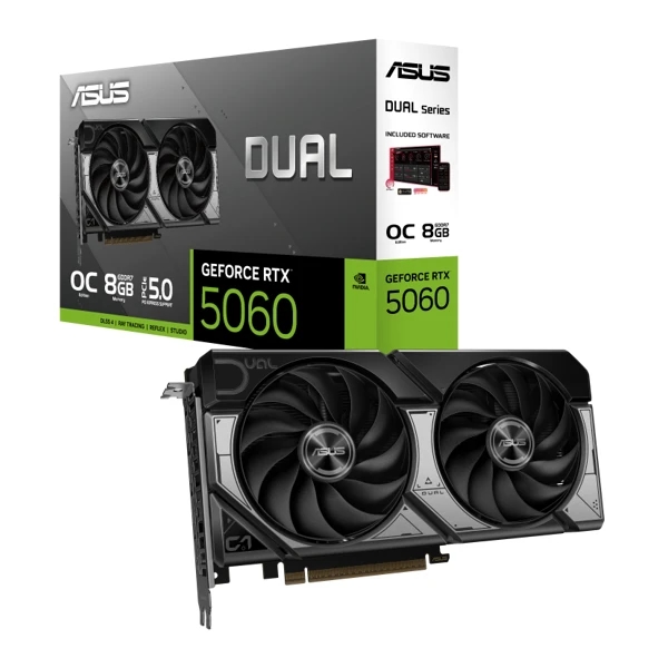 ASUS Dual GeForce RTX 5060 8GB GDDR7 OC Edition