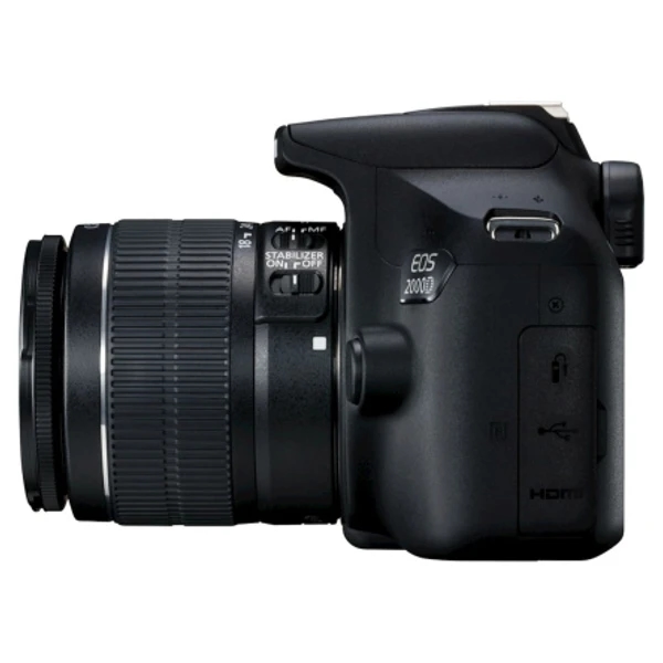 Canon EOS 2000D BK 18-55 RUK Kit