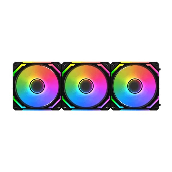 Xigmatek Starlink Ultra 3-Pack Black Case Cooler