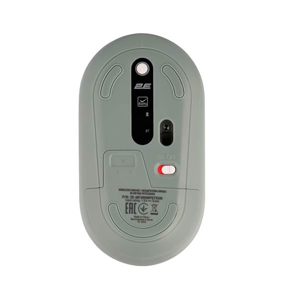 2E MF300 Pets: Dogs Silent WL BT Green Mouse 2E-MF300WPETSGN