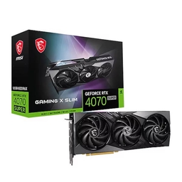MSI GeForce RTX 4070 Super 12GB Gaming X Slim 