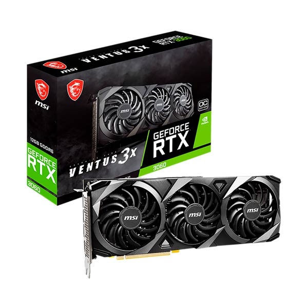 MSI GeForce RTX 3060 VENTUS 3X 12GB OC