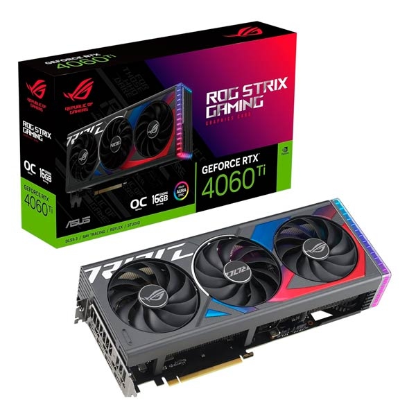 ASUS ROG Strix GeForce RTX 4060 Ti 8GB GDDR6 OC 