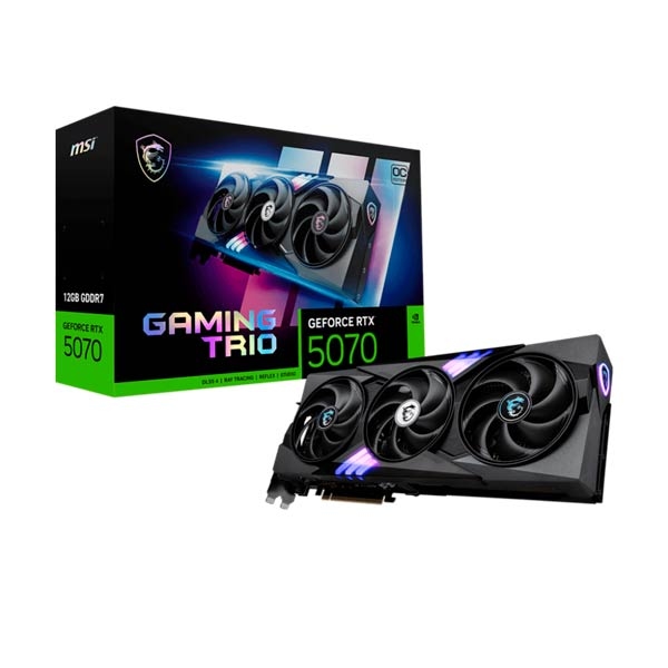 MSI GeForce RTX 5070 12GB GAMING TRIO OC
