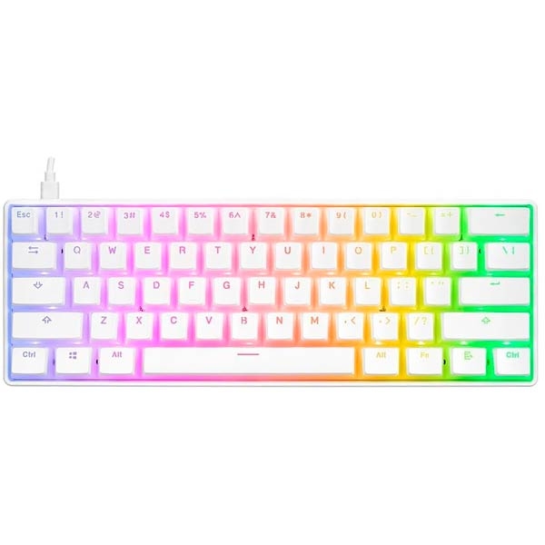 Rampage KB-R135 Parvus White Gaming Keyboard