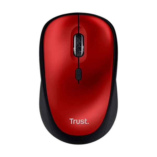Yvi+ Silent Wireless Mouse Eco - Red