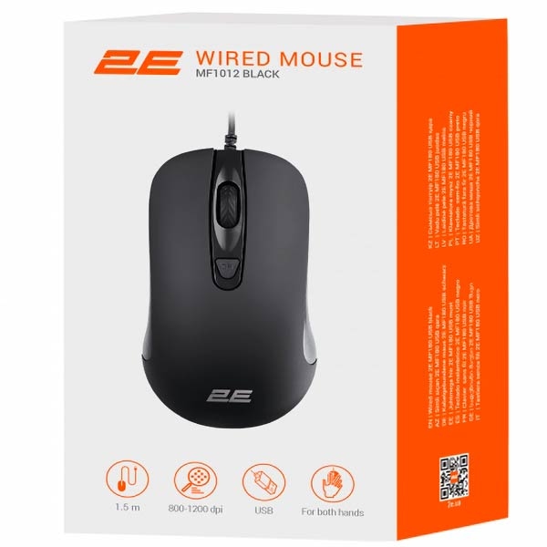 2E MF1012 USB Black 2E‑MF1012UB