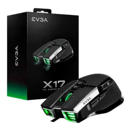 EVGA X17 Wired Ergonomic Gaming Mouse 903-W1-17BK-KR
