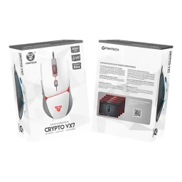 Fantech CRYPTO VX7 White SPACE EDITION Gaming Mouse