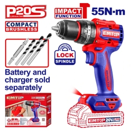 Compact Brushless Cordless Impact Drill ECIDL205581