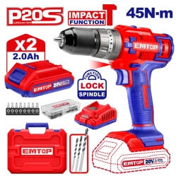 Cordless impact drill ECIDL6200128