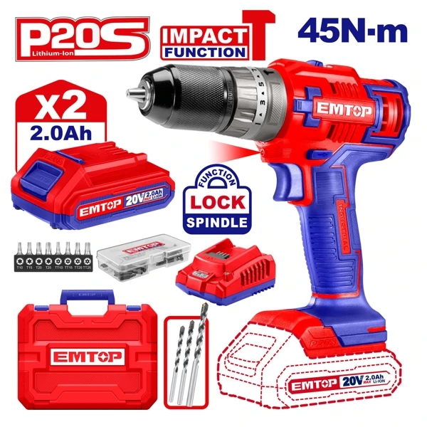 Cordless impact drill ECIDL6200128