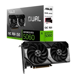 ASUS Dual GeForce RTX™ 5060 OC Edition 8GB