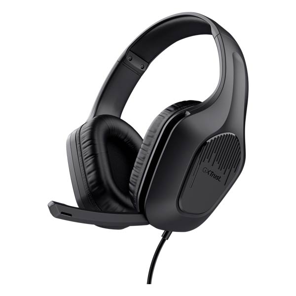 Trust GXT 415 Zirox Lightweight Gaming Headset Black