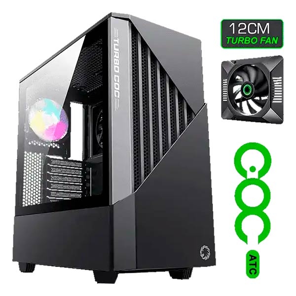 GameMax Contac Turbo COC BG Gaming Case