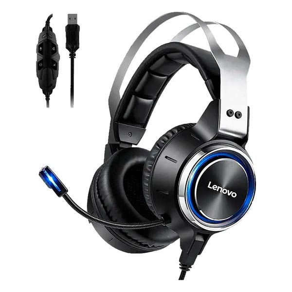 Lenovo HS25 Wired Gaming Headset Black