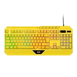 2E GAMING Membrane Keyboard KG315 EN/UA RGB Yellow 2E-KG315UYW