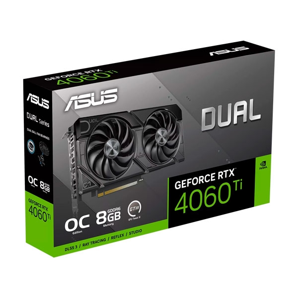 Asus GeForce RTX™ 4060 Ti 8GB Dual OC
