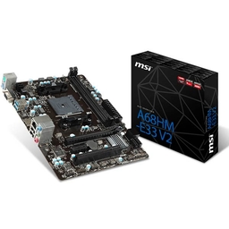 MSI A68HM-E33 V2 FM2 Plus Motherboard