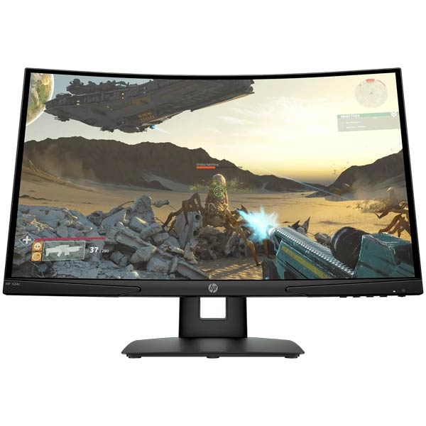 HP X24c Curved Gaming Monitor 9FM22AA