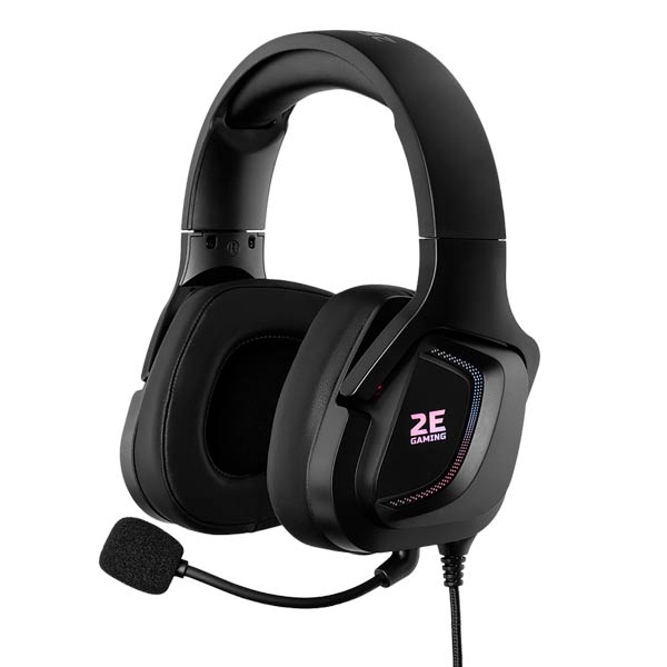 2E HG340 7.1 Gaming Headset Black 2E-HG340BK-7.1