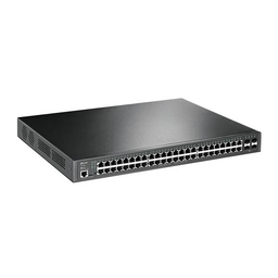 TP-Link TL-SG3452P JetStream 52-Port Gigabit L2+ Managed Switch with 48-Port PoE