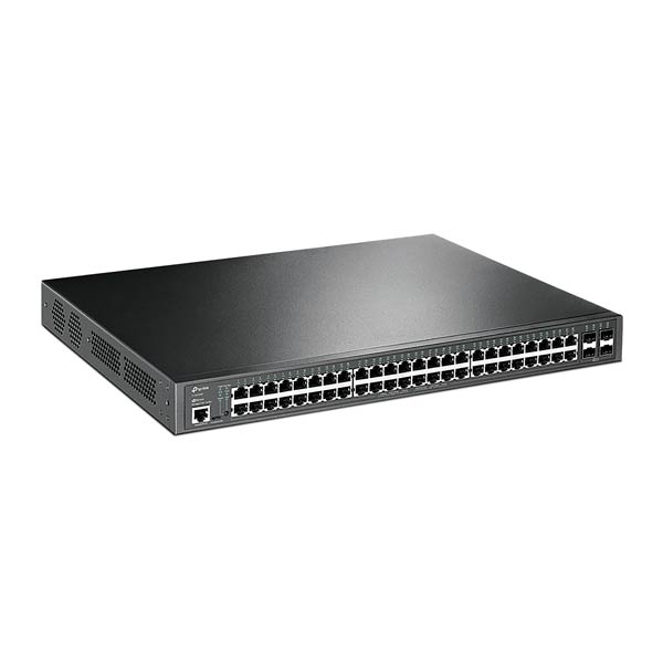 TP-Link TL-SG3452P JetStream 52-Port Gigabit L2+ Managed Switch with 48-Port PoE