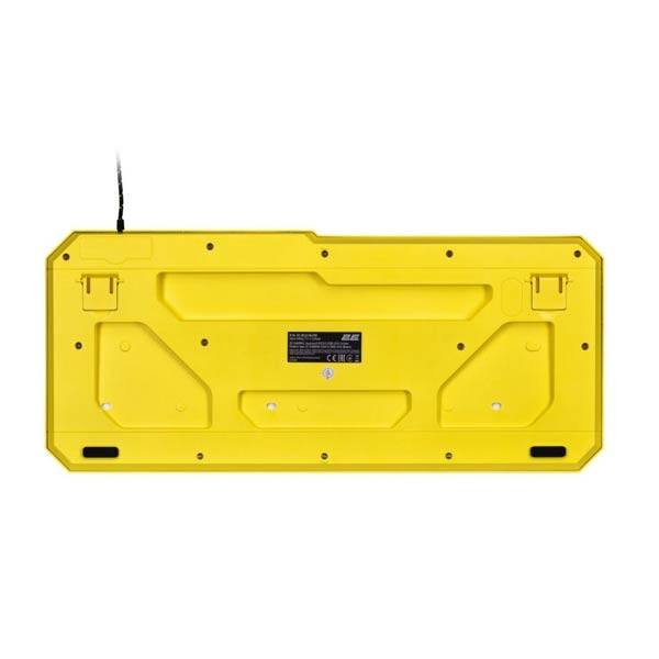 2E GAMING Membrane Keyboard KG315 EN/UA RGB Yellow 2E-KG315UYW