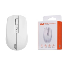 2E MF270 Silent Rechargeable WL White Mouse