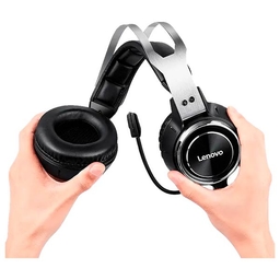 Lenovo HS25 Wired Gaming Headset Black
