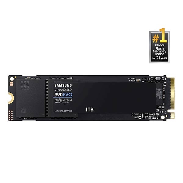 Samsung 990 EVO 1TB Gen4 NVMe SSD