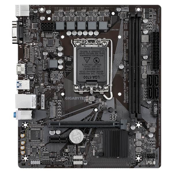 Gigabyte H610M H V2 DDR5 LGA 1700 Motherboard