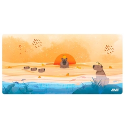 2E Capybarra L Mouse Pad Yellow