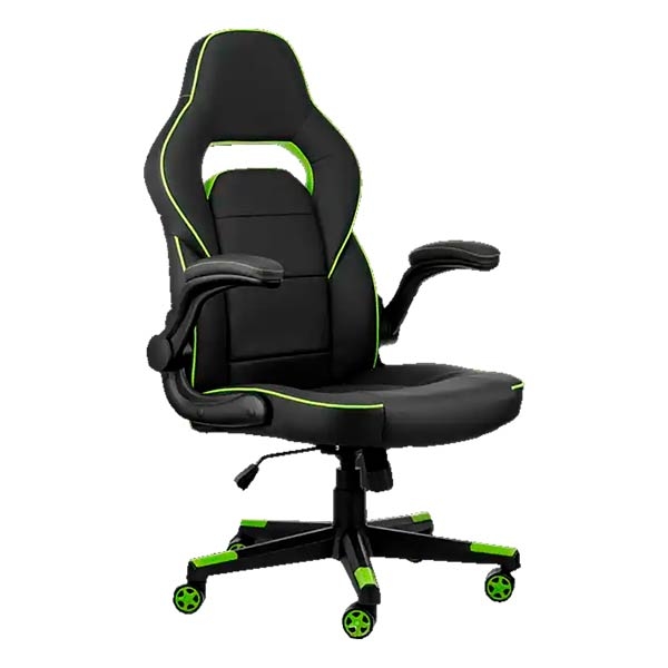 2E Gaming Kreslo 2E-GC-HEB-BK HEBI Black/Green