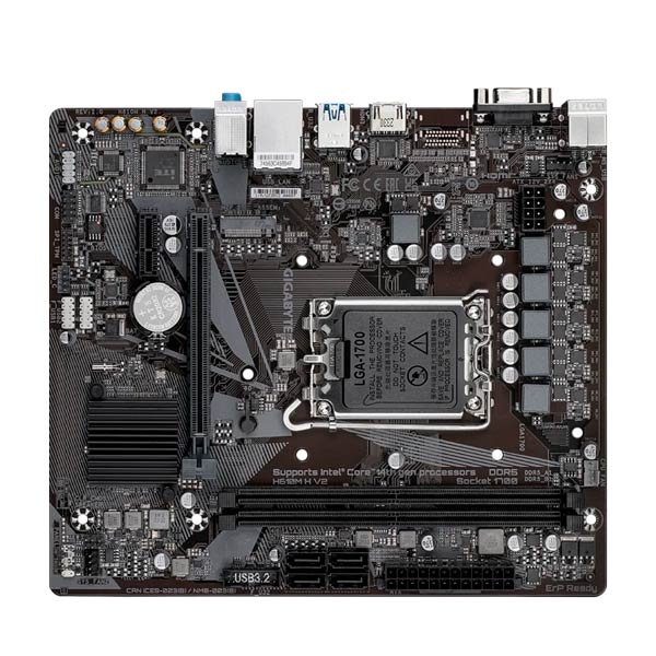 GIGABYTE GA-H610M H DDR5 V2 Motherboard