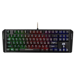 2E GAMING Membrane keyboard KG355 EN/UA/RU black 2E-KG355UBK
