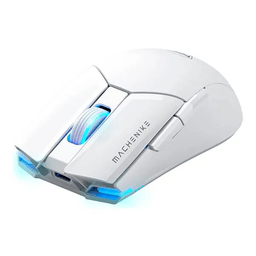 Machenike M7 Pro Wireless Gaming White Mouse
