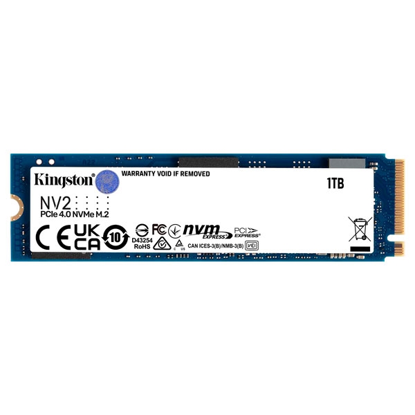Kingston 1TB NV2 PCIe NVMe SNV2S/1000G