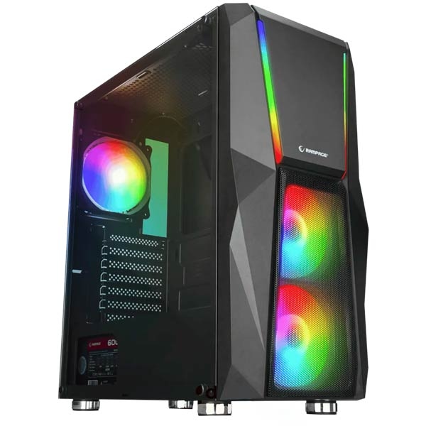 Rampage X-FORCE 600W 80 Plus Bronze Gaming Case