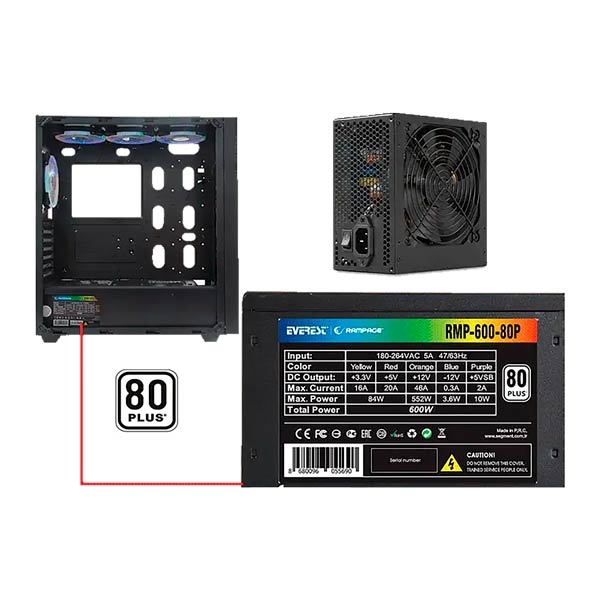 Rampage ALPHA-X Computer Case