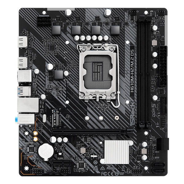Asrock H610M-H2/M.2 D5 Motherboard