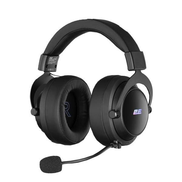 2E HG360 WirelessGaming Headset Black 2E-HG360BK-WL