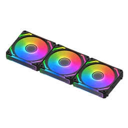 Xigmatek Starlink Ultra 3-Pack Black Case Cooler