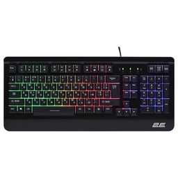  2E Gaming Keyboard KG320 LED USB Black Ukr Metal Body 2E-KG320UB