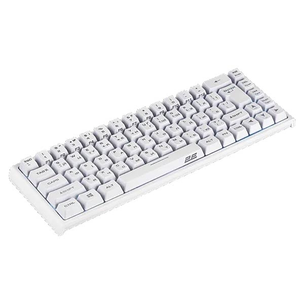 2E Gaming Keyboard KG360 RGB Wireless White