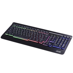  2E Gaming Keyboard KG320 LED USB Black Ukr Metal Body 2E-KG320UB